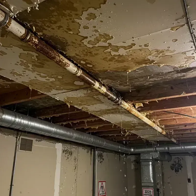 Ceiling Water Damage Repair in Barnesville, OH